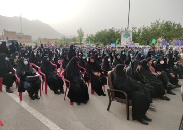 برگزاری رزمایش جهادگران فاطمی در خرم‌آباد