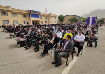 برگزاری رزمایش جهادگران فاطمی در خرم‌آباد