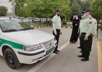 اختصاص خودروهای گشتی به یگان انتظامی لرستان