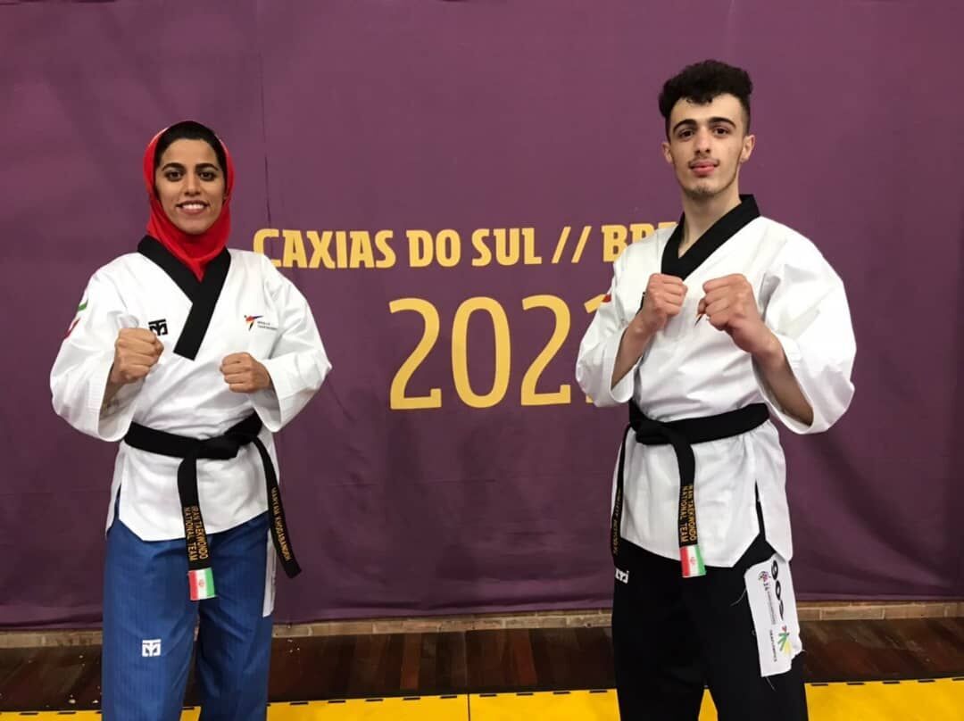 El equipo iraní de Taekwondo de Poomsae consigue la medalla de oro en los Juegos Olímpicos para Sordos en Brasil