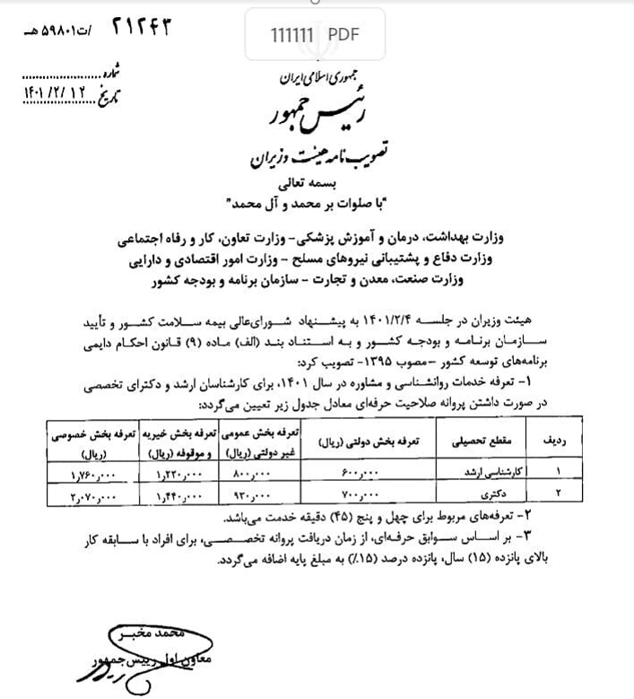 نرخ مشاوره و «مسئولیت اجتماعیِ» سازمان نظام روانشناسی