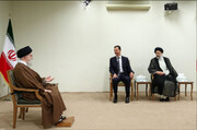 الاسد يلتقي سماحة القائد في طهران