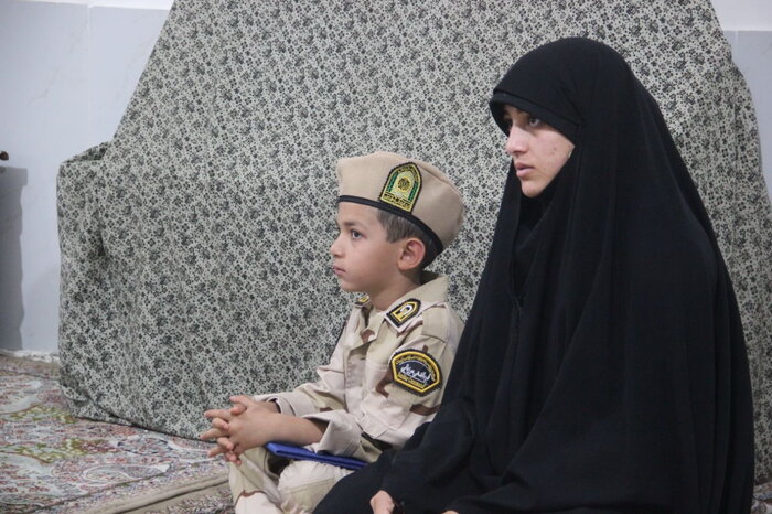 فرزند شهید حرم مطهر رضوی مرزیار افتخاری شد