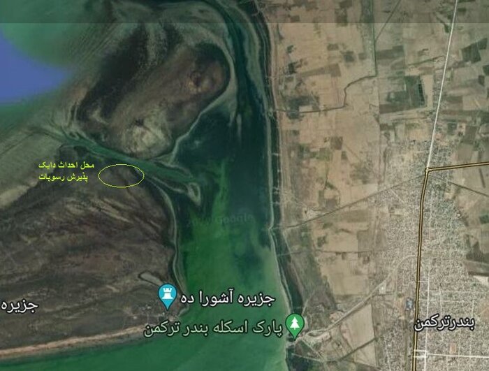 مشاهدات خبرنگار ایرنا از لایروبی خلیج گرگان، مسیر و محل احداث دایک کجاست؟ 2