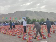 ورزشکاران فارس بسته‌های معیشتی به نیازمندان اهدا کردند