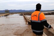 بارندگی و طغیان رودخانه‌ها/ راه ارتباطی بیش از ۴۰ روستای هرمزگان مسدود است
