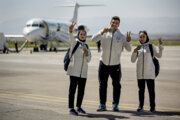 بازگشت ورزشکاران کرمانشاهی از المپیک ناشنوایان