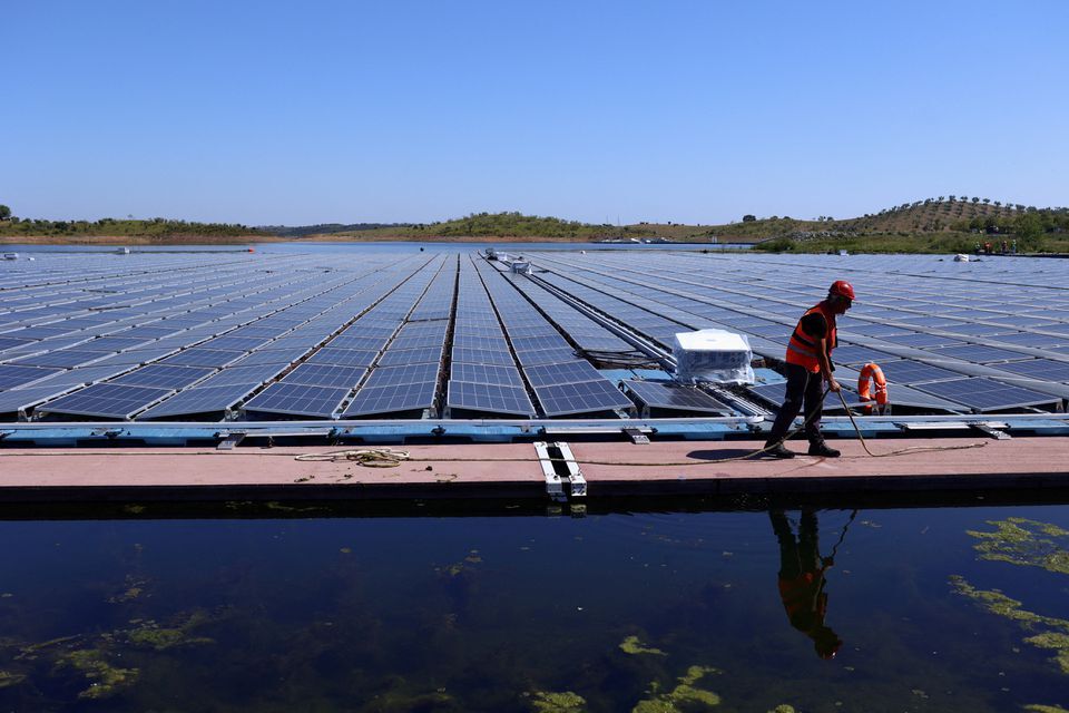 بزرگ ترین مزرعه شناور خورشیدی اروپا در پرتغال ساخته می شود
