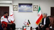 تاکید نماینده ویژه صلیب سرخ ژاپن بر توسعه همکاری‌ها با هلال احمر ایران