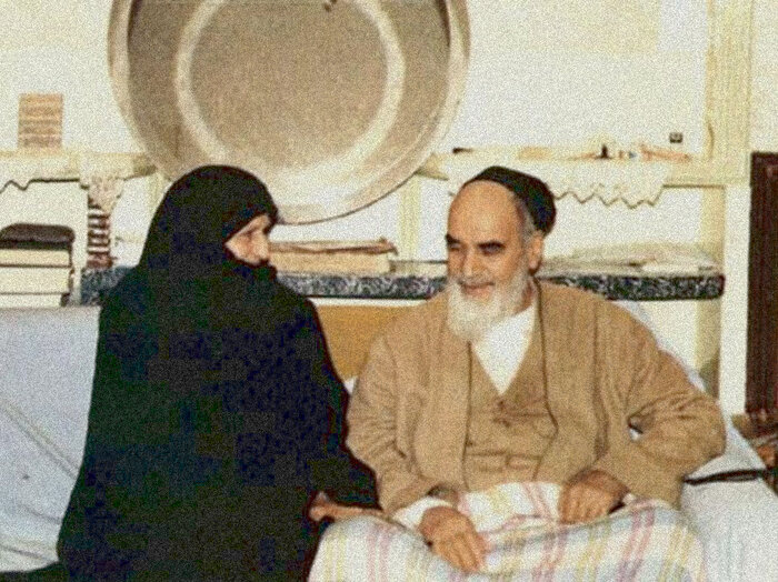 گفت‌وگویی کمتر خوانده شده با همسر امام خمینی