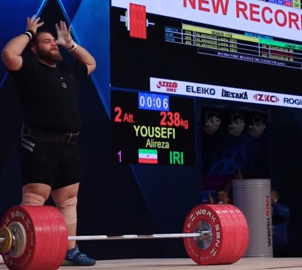 Haltériphilie: l’Iranien Yousefi bat le record du +109 kg et devient champion du monde 