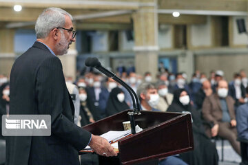 Meeting between Leader, Iranian teachers