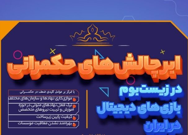 بررسی ابرچالش‌های حکمرانی در زیست‌بوم بازی‌های دیجیتال 