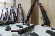 کشف ۱۲۵ قبضه اسلحه غیرمجاز در آذربایجان‌غربی