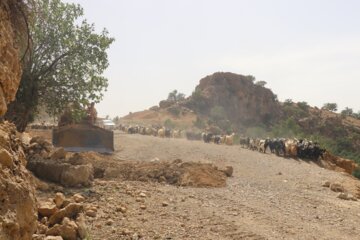 مرمت ایلراه منار توسط گروه جهادی شهید سید حمید تقوی فر