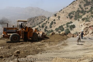 مرمت ایلراه منار توسط گروه جهادی شهید سید حمید تقوی فر