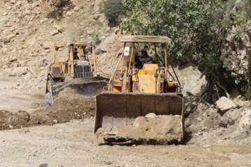 مرمت ایلراه منار توسط گروه جهادی شهید سید حمید تقوی فر