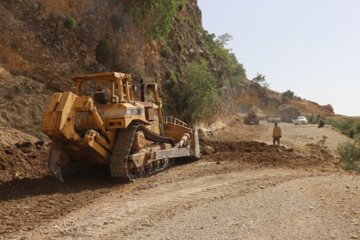 مرمت ایلراه منار توسط گروه جهادی شهید سید حمید تقوی فر
