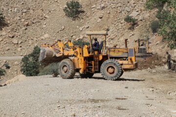 مرمت ایلراه منار توسط گروه جهادی شهید سید حمید تقوی فر