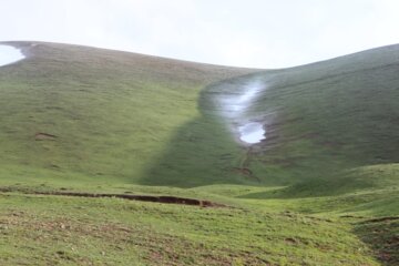 بارش برف و باران در خلخال