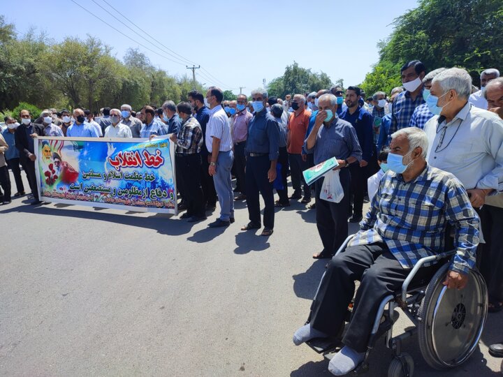 راهپیمایی مردم دزفول در محکومیت اقدامات آشوبگران