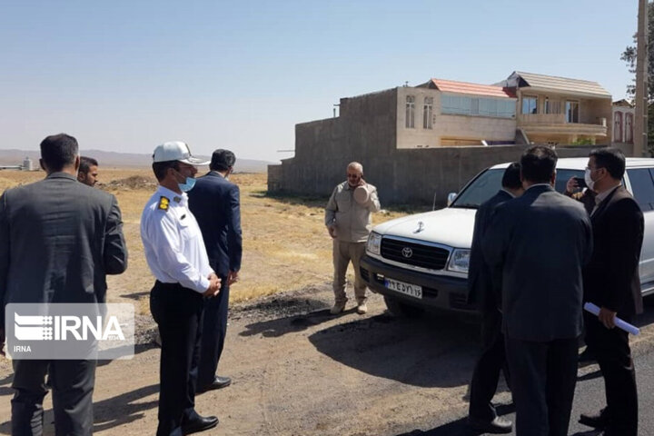 بازدید استاندار از طرحهای راهداری قم