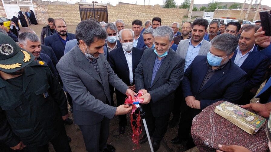 طرح آبرسانی به روستای ارس میانه بهره برداری شد