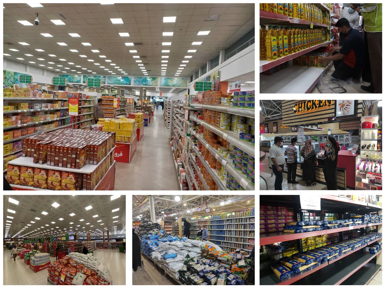 گزارش ایرنا از فروشگاه های سراسر کشور/ تب خرید فروکش کرد گزارش ایرنا از فروشگاه های سراسر کشور/ تب خرید فروکش کرد