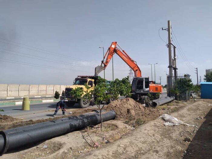 ۴ حلقه چاه آب آشامیدنی باقرشهر کهریزک به شبکه توزیع  متصل شد