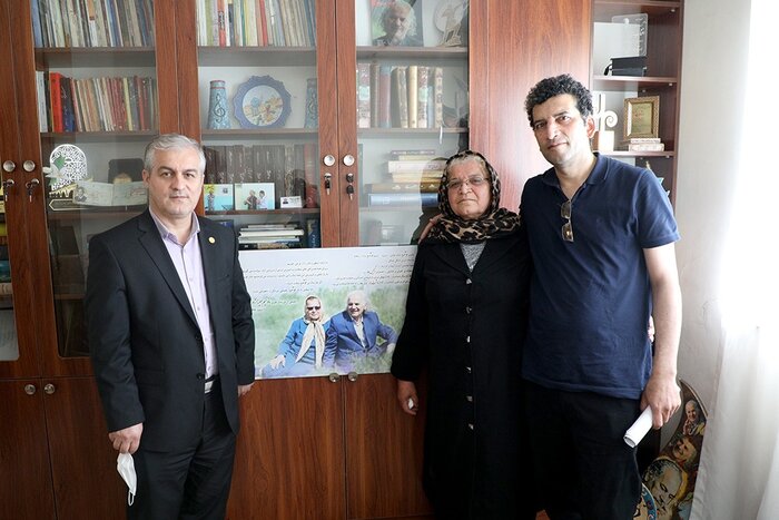 دیدار با هنرمندان پیشکسوت مازندران / آخرین بازمانده نقاشی قهوهخانهای 5