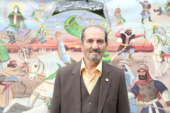 دیدار با هنرمندان پیشکسوت مازندران / آخرین بازمانده نقاشی قهوهخانهای 4