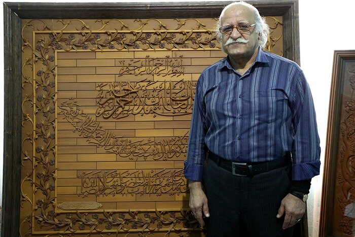 دیدار با هنرمندان پیشکسوت مازندران / آخرین بازمانده نقاشی قهوهخانهای 3