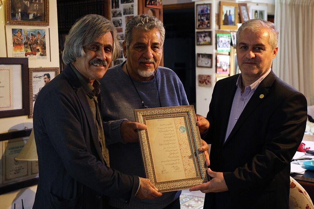 دیدار با هنرمندان پیشکسوت مازندران / آخرین بازمانده نقاشی قهوهخانهای