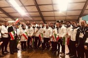 Brasilianische Deaflympics; Dritter Platz der iranischen Athleten