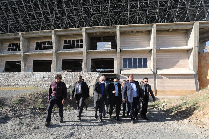 استاندار: افتتاح سالن ورزشی ۶ هزار نفری کرمانشاه به ۴۵۰ میلیارد ریال اعتبار نیاز دارد