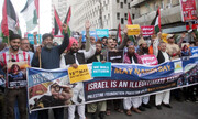 پاکستانیوں کا یوم نکبت میں اسرائیل کی مذمت اور فلسطین کی حمایت میں مظاہرہ