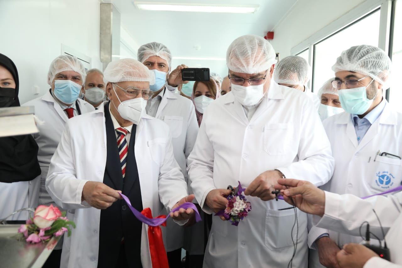 La ligne de production de vaccins de l'Institut Pasteur a été lancée à Alborz