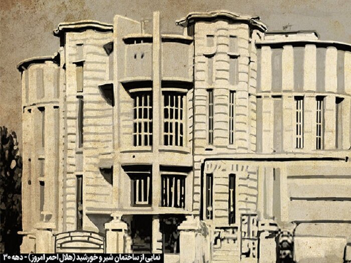 خادمانه در ردای سرخ و سفید نجات