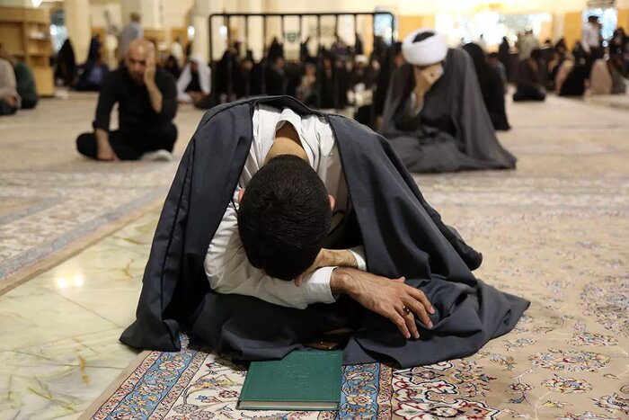 مراسم شهادت حضرت حمزه(ع) و عبدالعظیم حسنی(ع) در قم برگزار شد