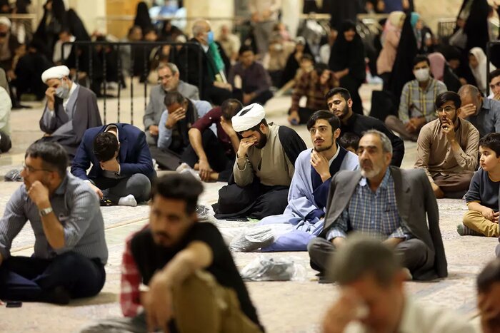 مراسم شهادت حضرت حمزه(ع) و عبدالعظیم حسنی(ع) در قم برگزار شد