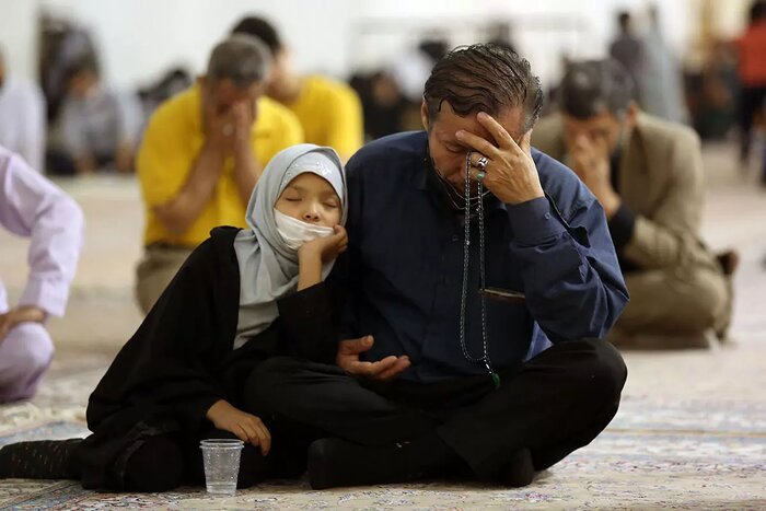 مراسم شهادت حضرت حمزه(ع) و عبدالعظیم حسنی(ع) در قم برگزار شد