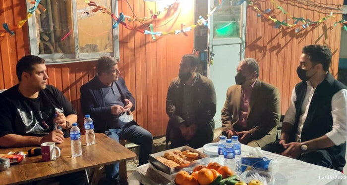 بازدید مشاور عالی فرماندهی انتظامی کشور از پشت صحنه سریال «پدر گواردیولابه» 2