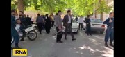 فیلم/حضور ماموران انتظامی و نیروهای امدادی در محل گروگانگیری 
