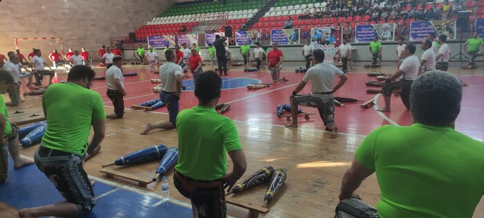 مراسم روز فرهنگ پهلوانی در کرمانشاه برگزار شد