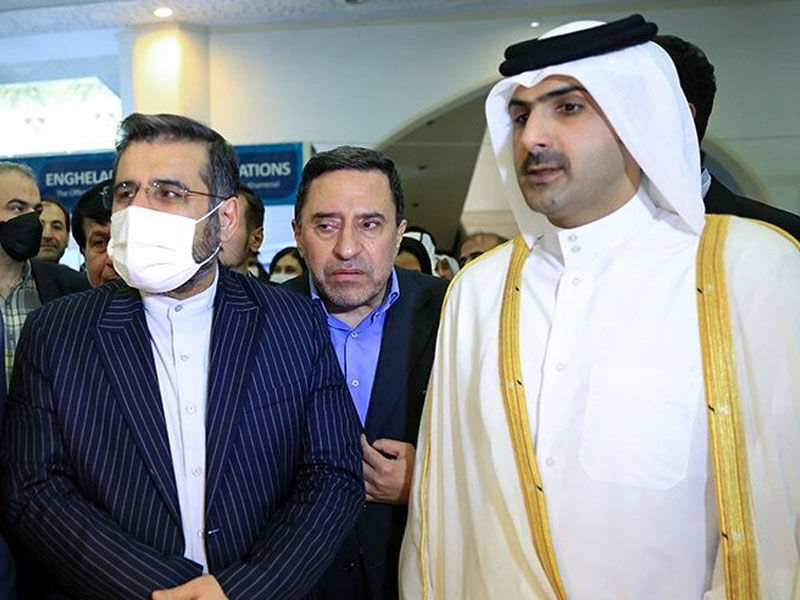 ایران و قطر علاقه ویژهای برای گسترش ارتباطات دارند؛ دیدار وزرای فرهنگ دو کشور در نمایشگاه کتاب تهران