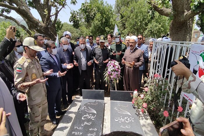ادای احترام وزیر فرهنگ و ارشاد اسلامی به مقام شامخ شهدای بمباران شیمیایی سردشت