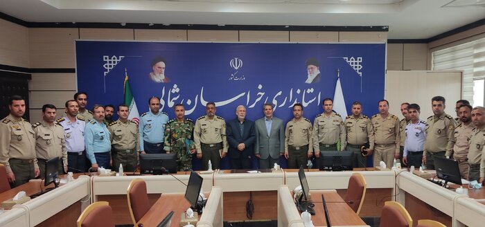 دیدار دانشجویان دافوس ارتش با معاون سیاسی امنیتی استاندار خراسان شمالی