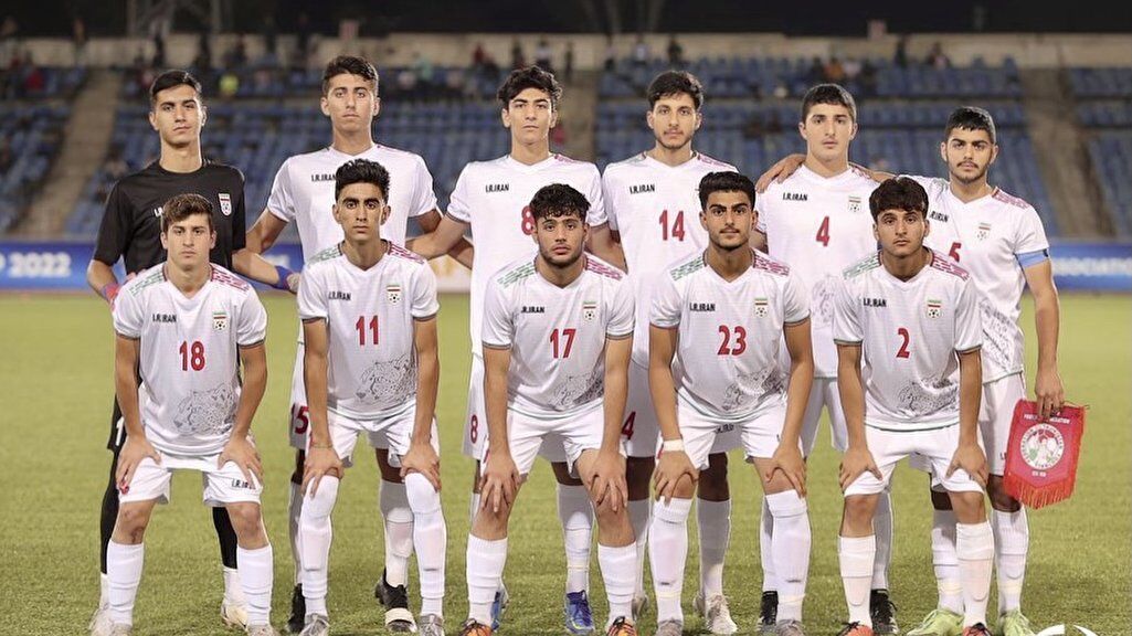 قهرمانی تیم فوتبال نوجوانان ایران در تورنمنت کافا ۲۰۲۲