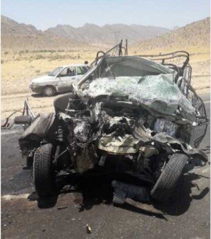 تصادف در محور جهرم به لار،  ۲مصدوم و ۲ فوتی بر جای گذاشت تصادف در محور جهرم به لار،  ۲مصدوم و ۲ فوتی بر جای گذاشت