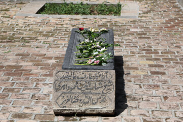 La tumba de Sheij Shahabe al-din Ahari en el noroeste de Irán